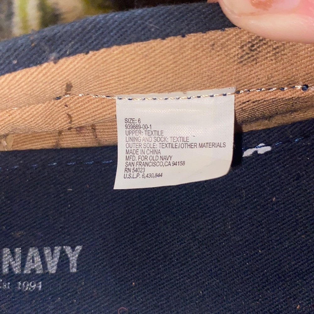Old Navey anchor print loafers - Picture 5 of 7